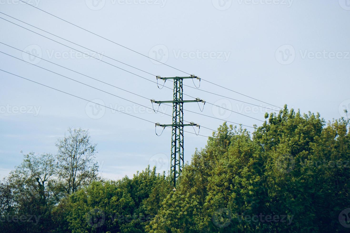 kraftöverföring torn el torn foto