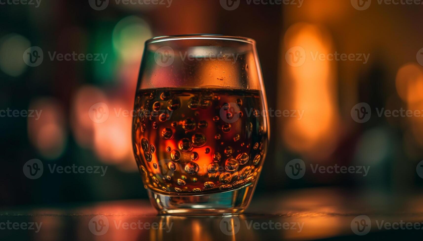 lyx whisky glas speglar upplyst firande flamma genererad förbi ai foto