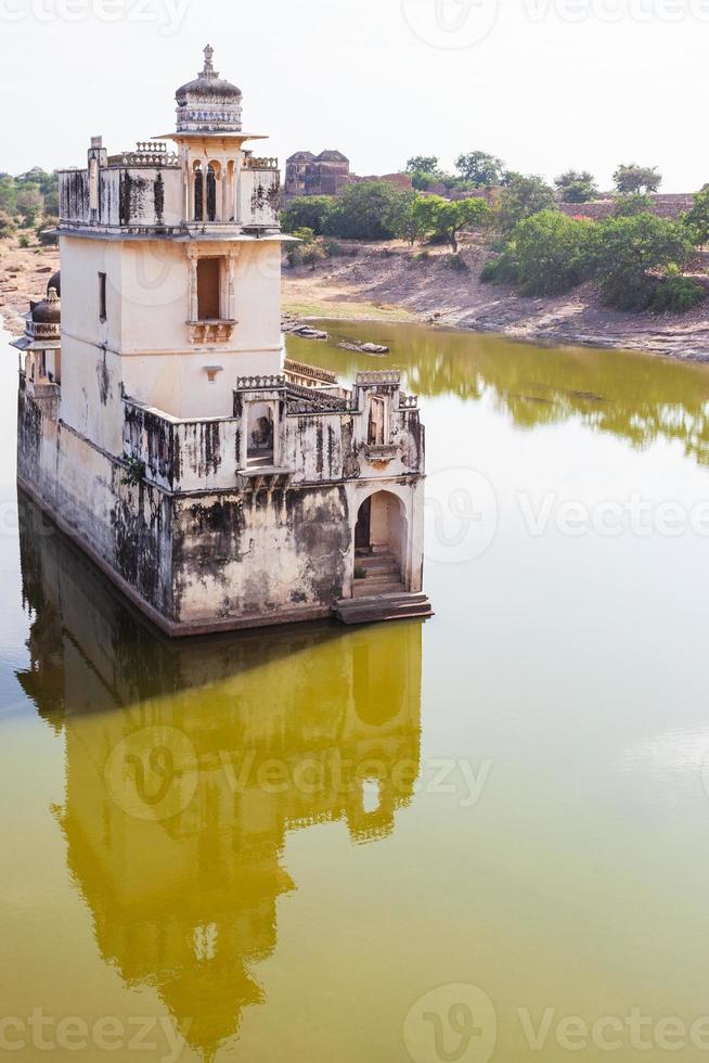 padmini palats i Chittorgarh, Rajasthan, Indien foto