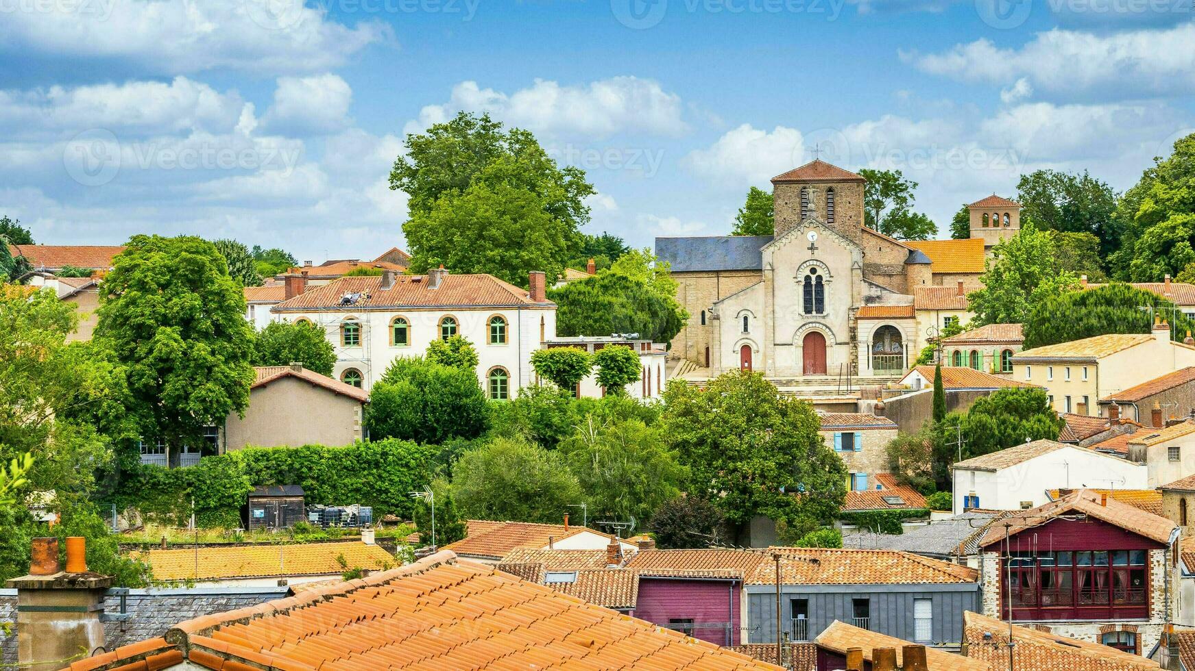 clisson by i Frankrike foto