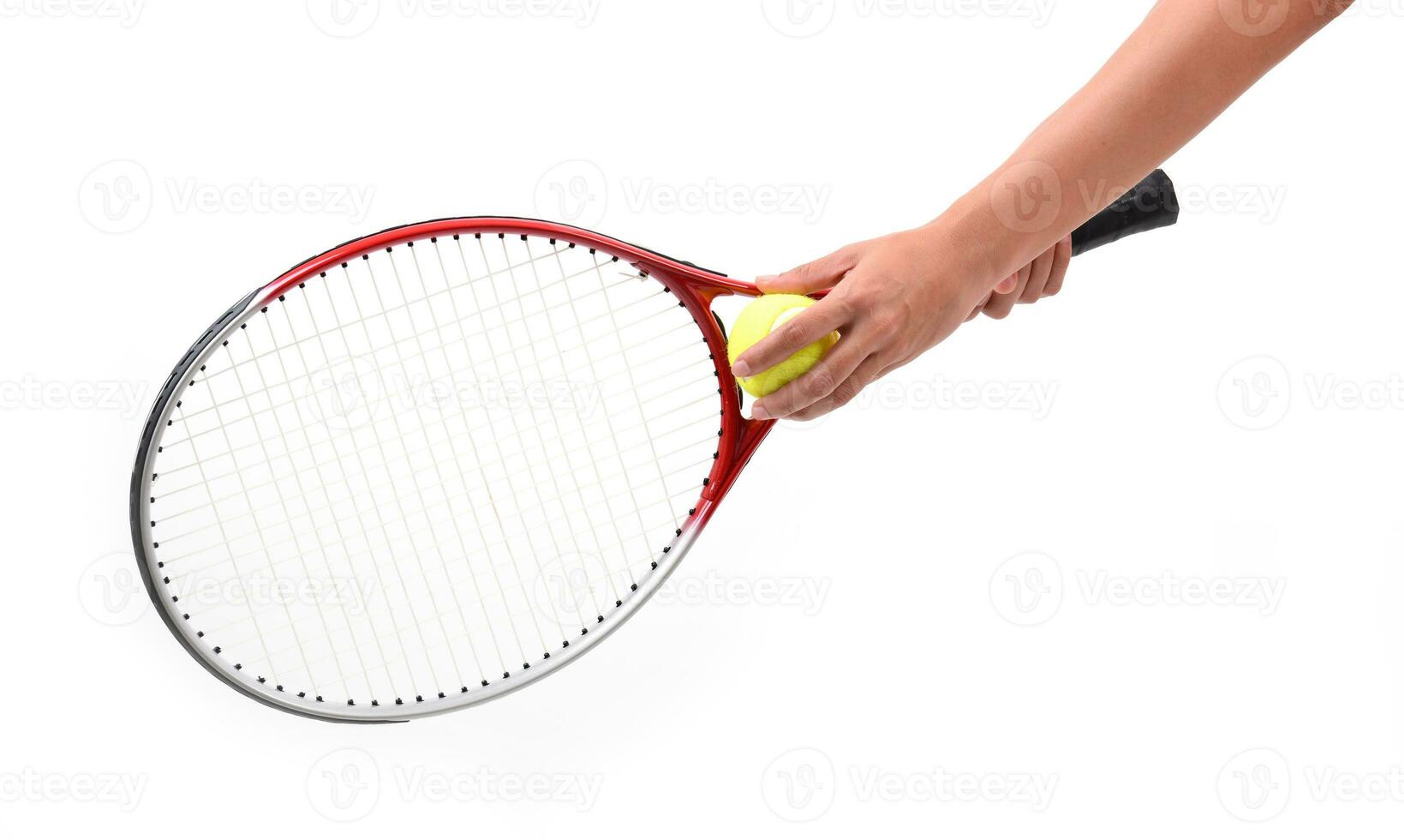 tennis spelare isolerat foto