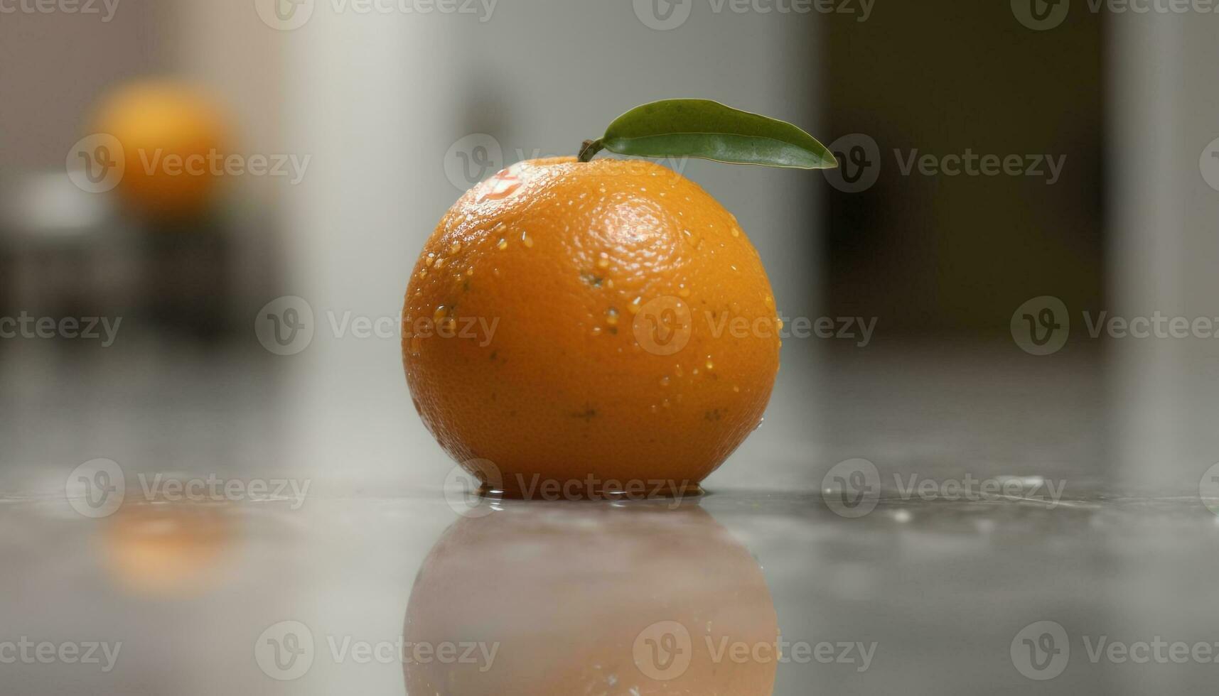 färsk organisk citrus- frukt skiva, mogen och friska för äter genererad förbi ai foto