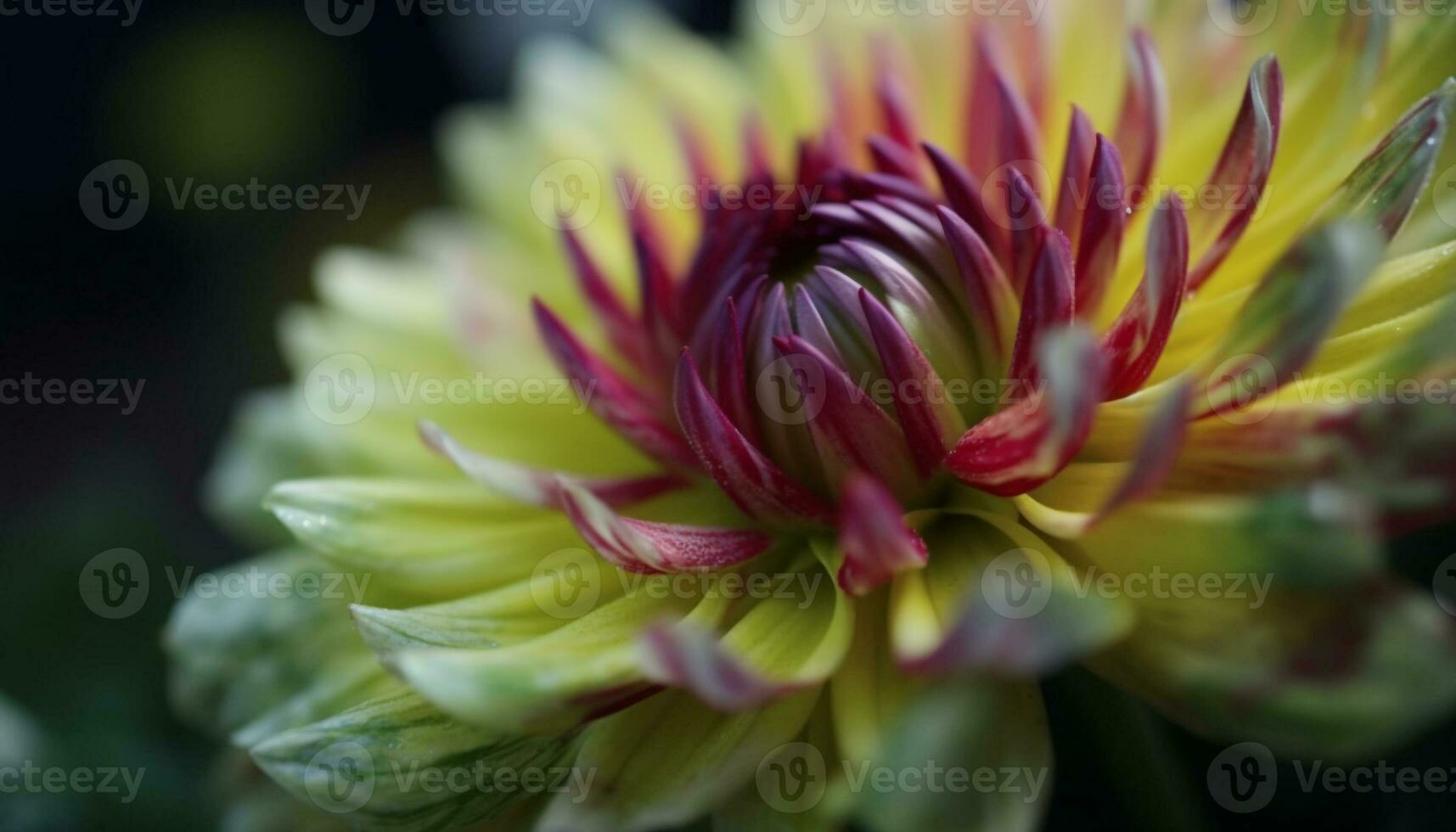 vibrerande mång färgad blomma huvud ställer ut skönhet i natur tillväxt genererad förbi ai foto