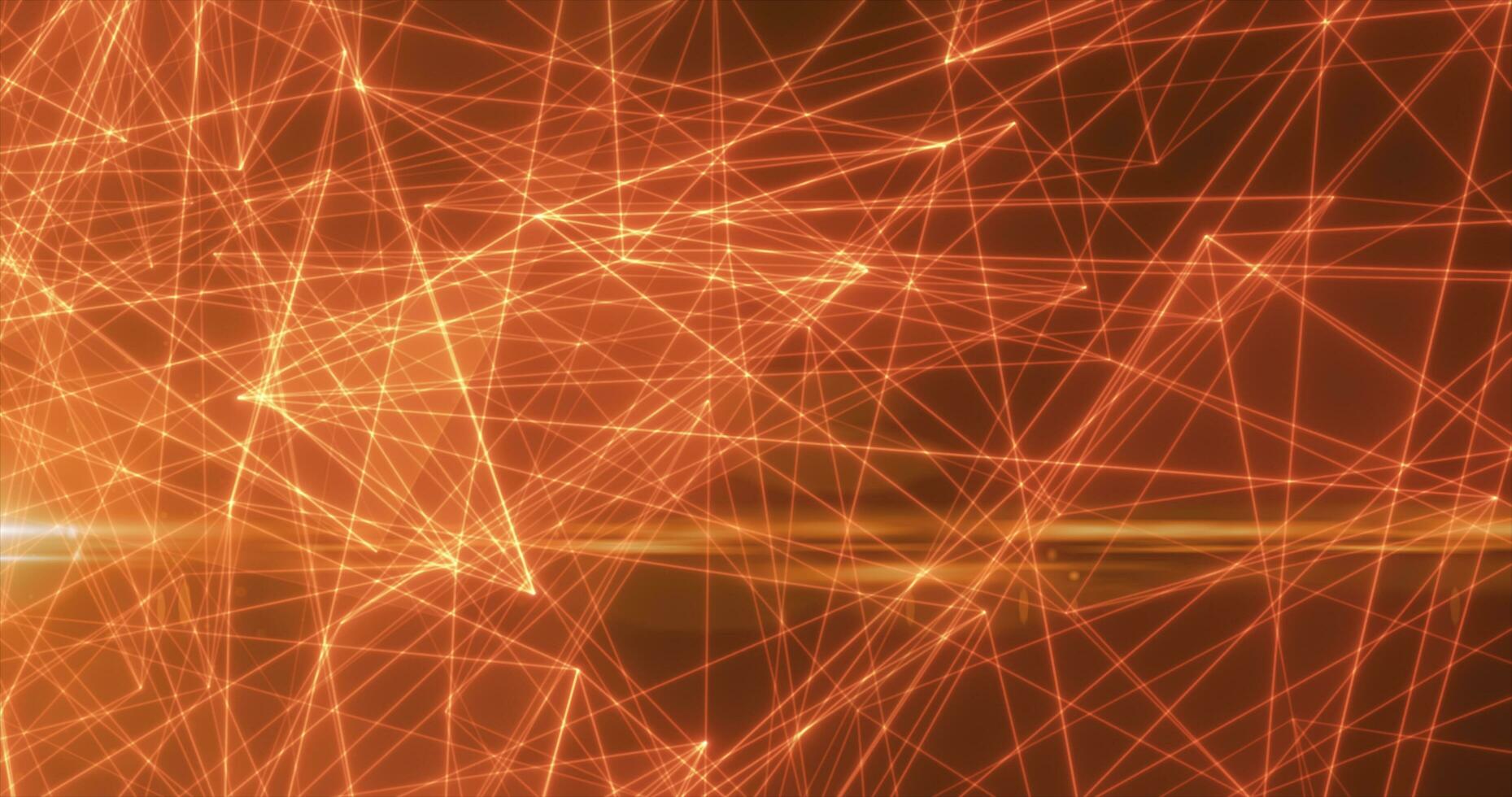abstrakt orange rader lysande hög tech digital energi abstrakt bakgrund foto