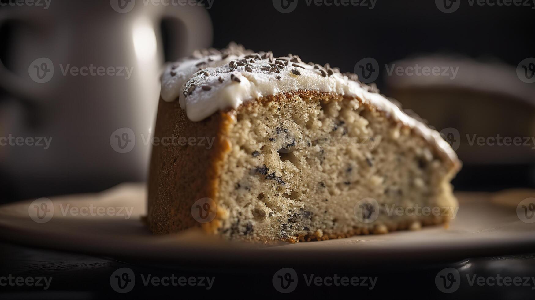 utforska de aromer av Earl grå te kaka foto