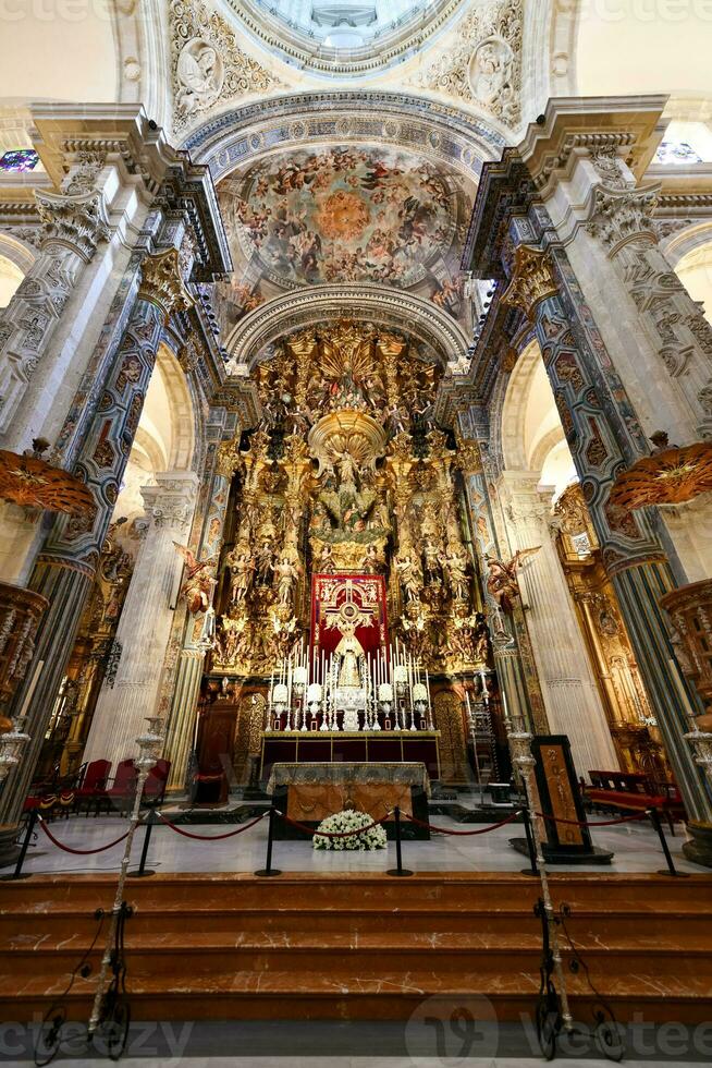 kyrka av de gudomlig räddare - Sevilla, Spanien foto
