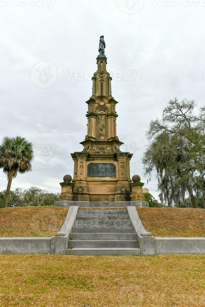 civil krig monument - savann, georgien foto