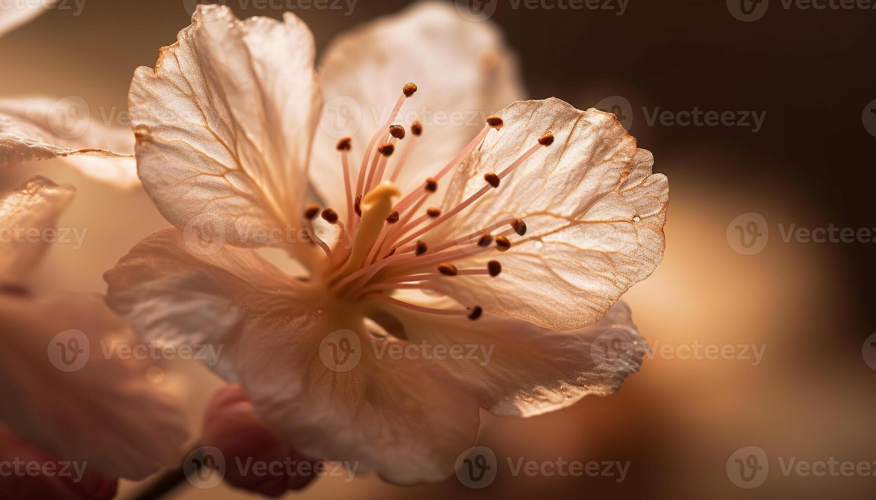 vibrerande hibiskus blomma ställer ut skönhet i natur genererad förbi ai foto