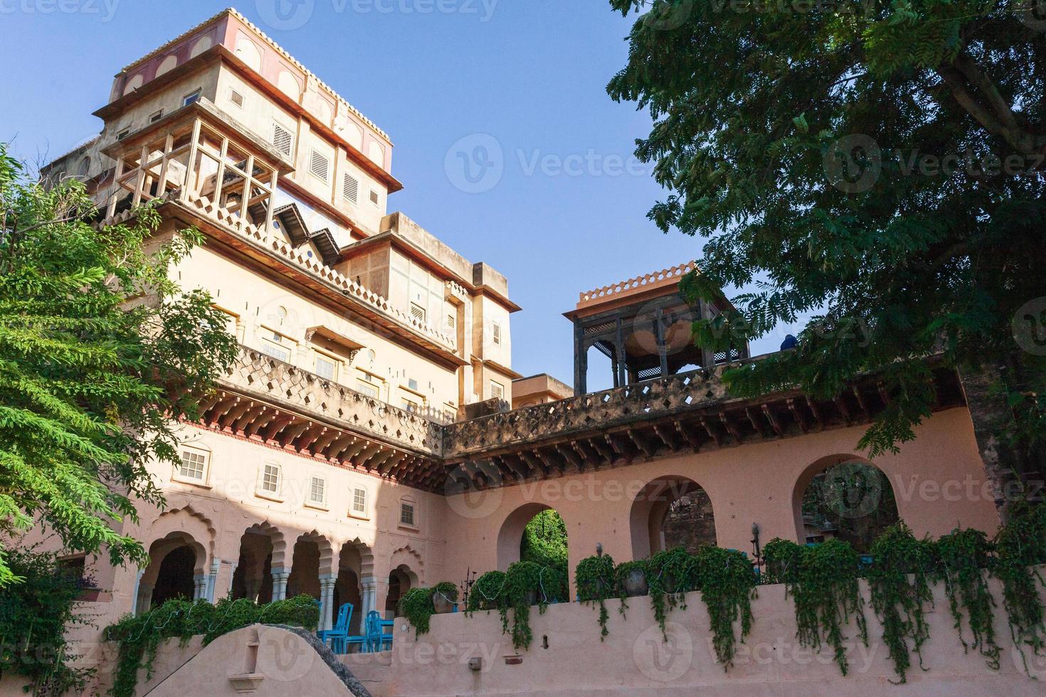 Neemrana fort i Rajasthan, Indien foto