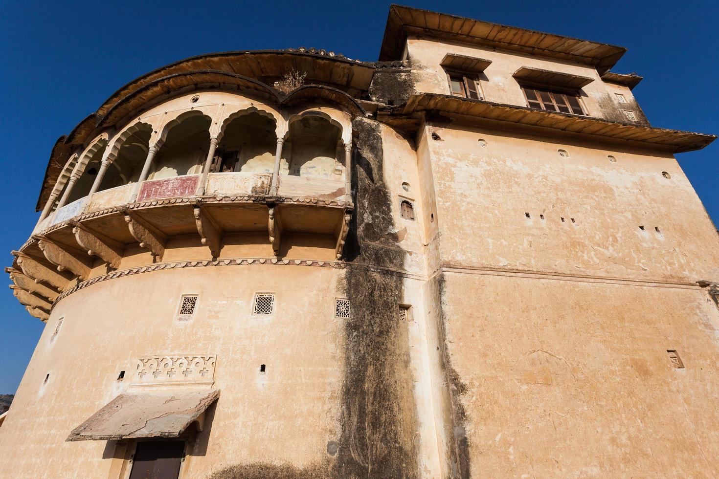 Khandela slott i Rajasthan, Indien foto