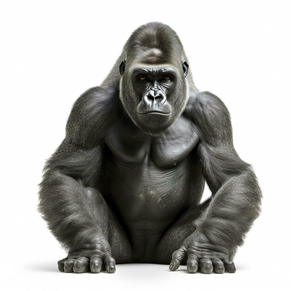 ung silverback gorilla, generera ai foto