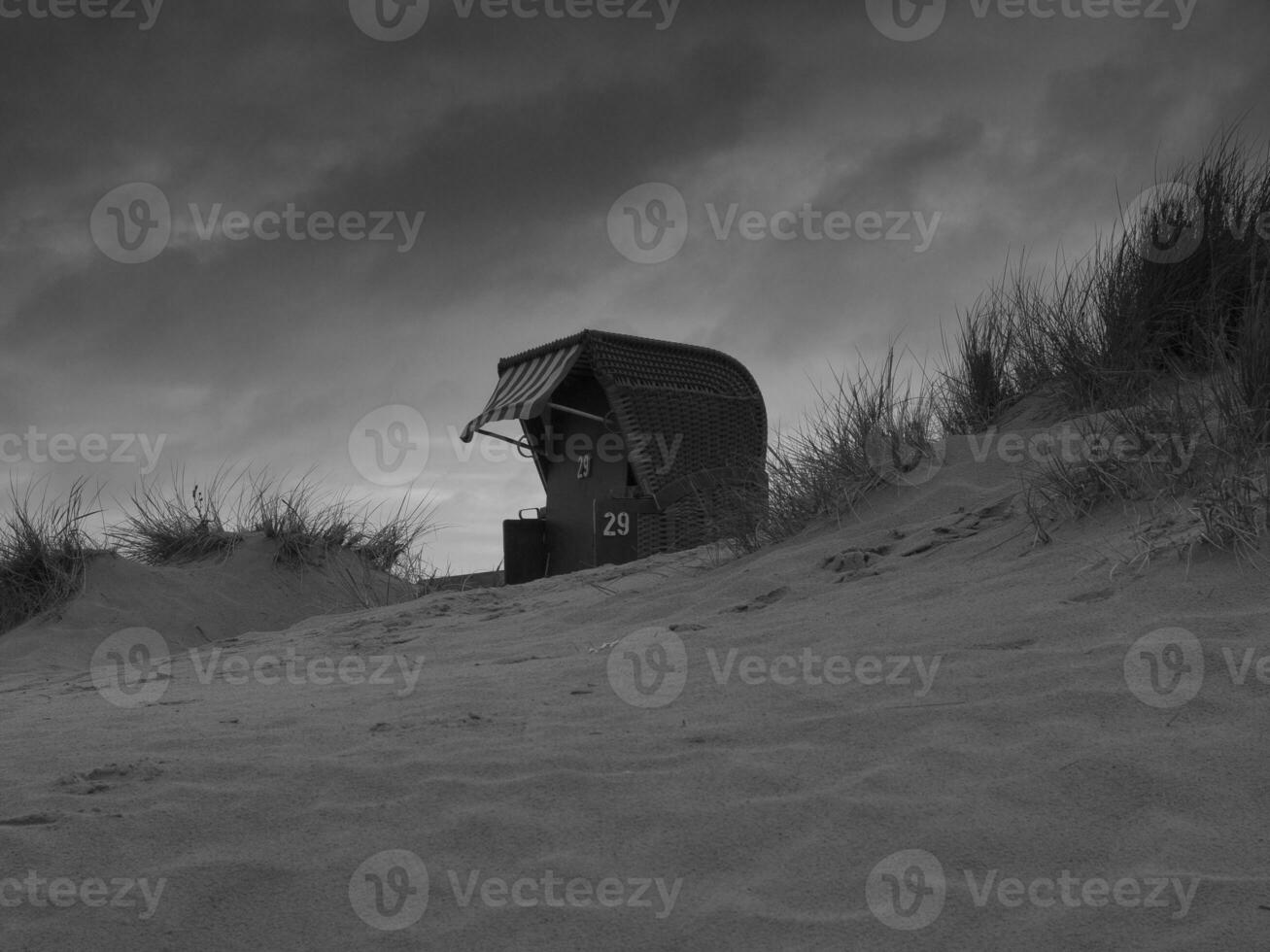 Borkum Island i Tyskland foto