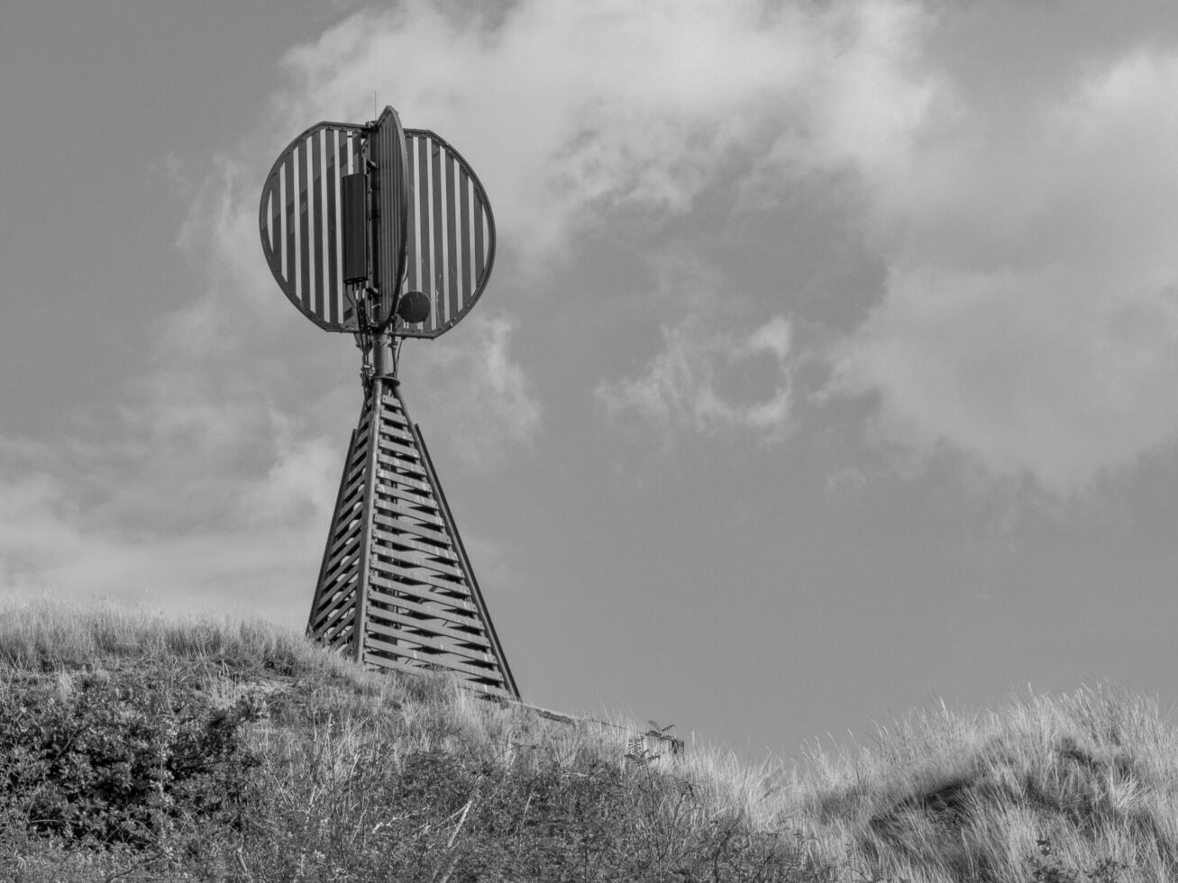 ön spiekeroog i tyskland foto