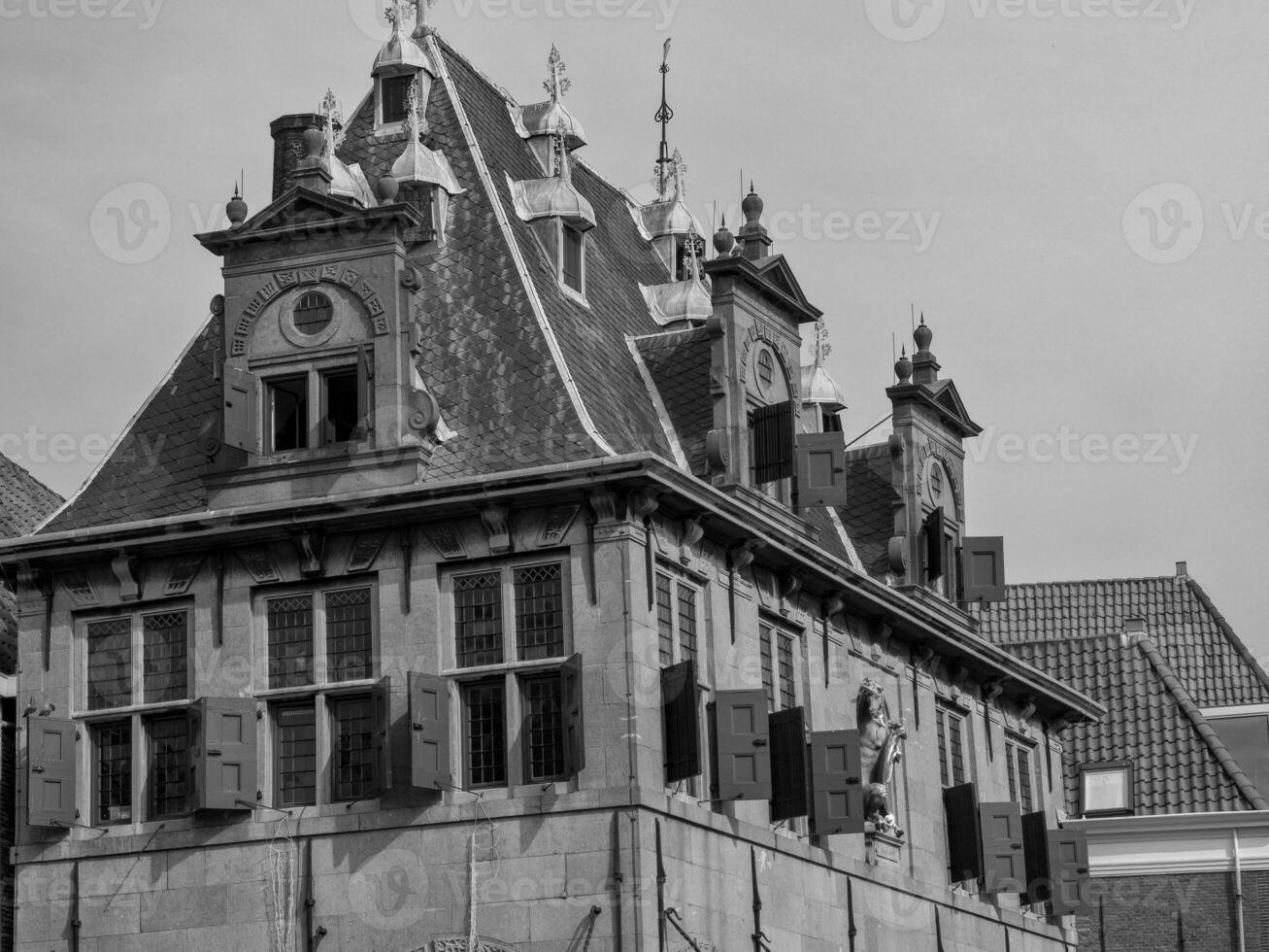 de dutch stad av hoorn foto