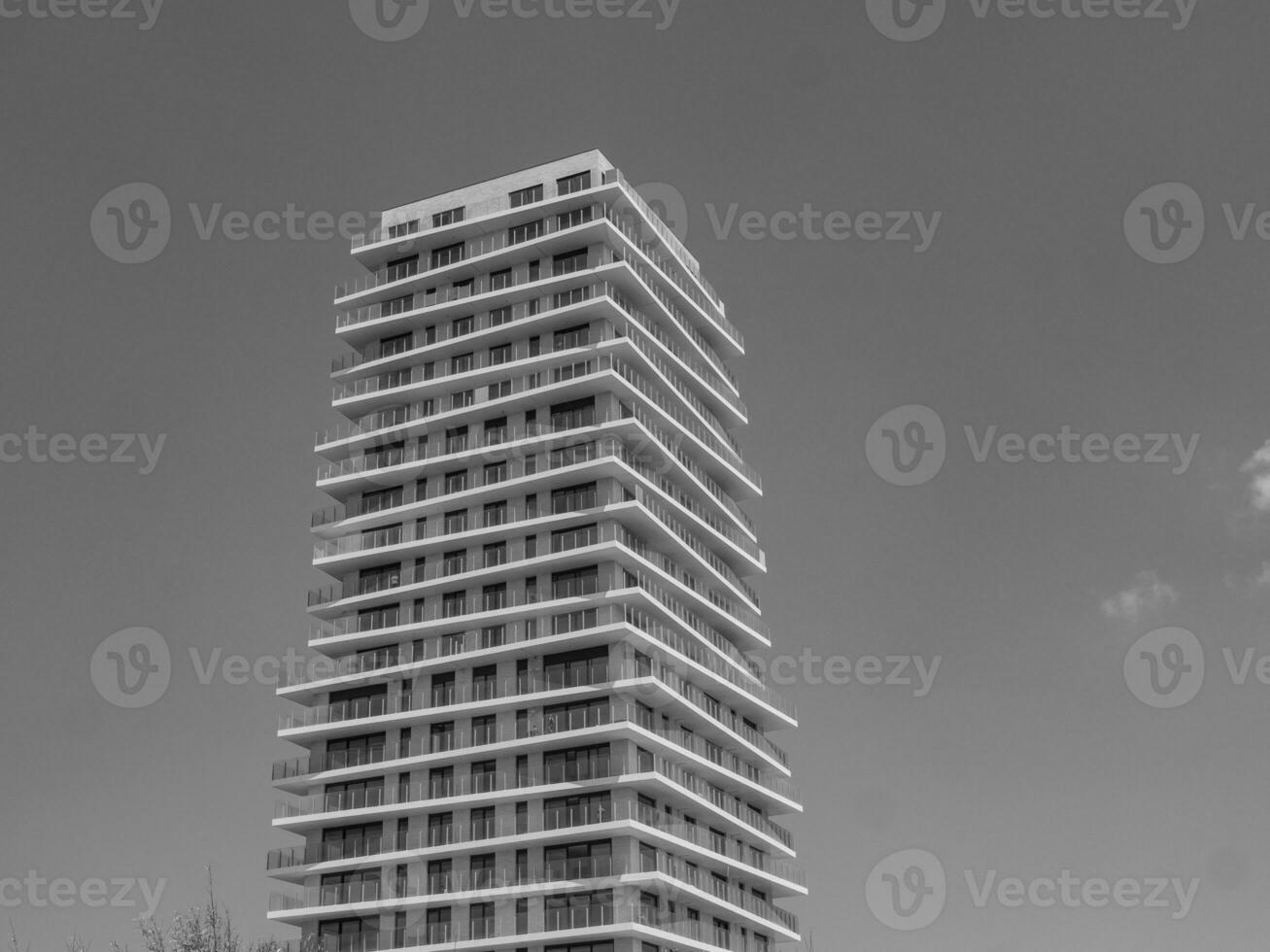 de stad av oostende och de belgisk kust foto