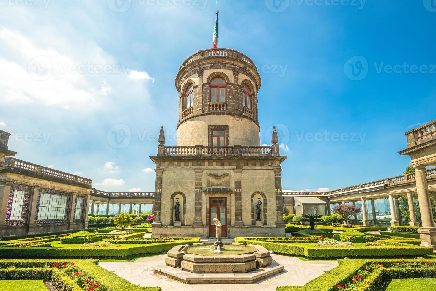 National Museum of History Chapultepec Castle i Mexico City foto