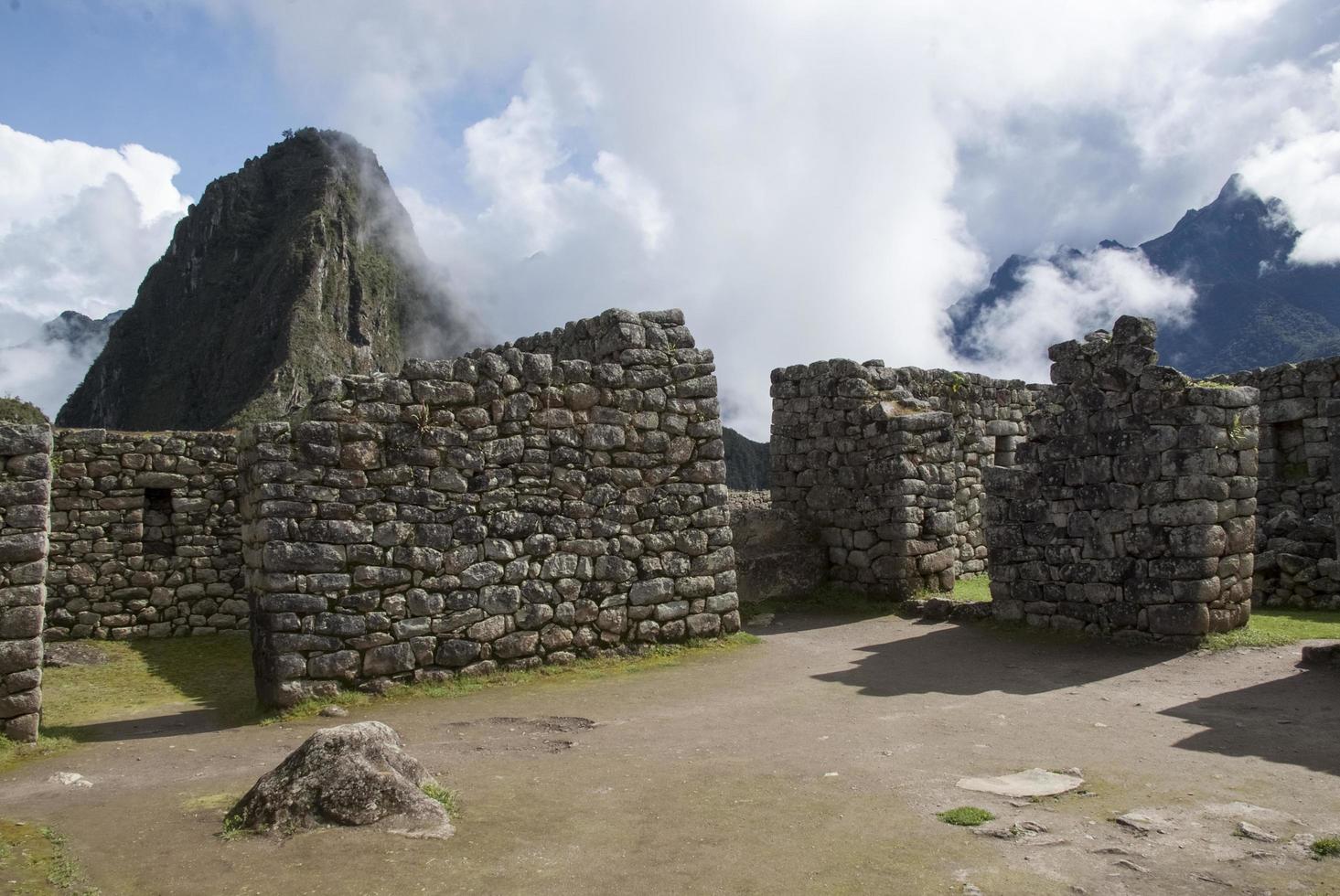 machu picchu en peruansk historisk fristad 1981 och en UNESCO-världsarvslista 1983 foto