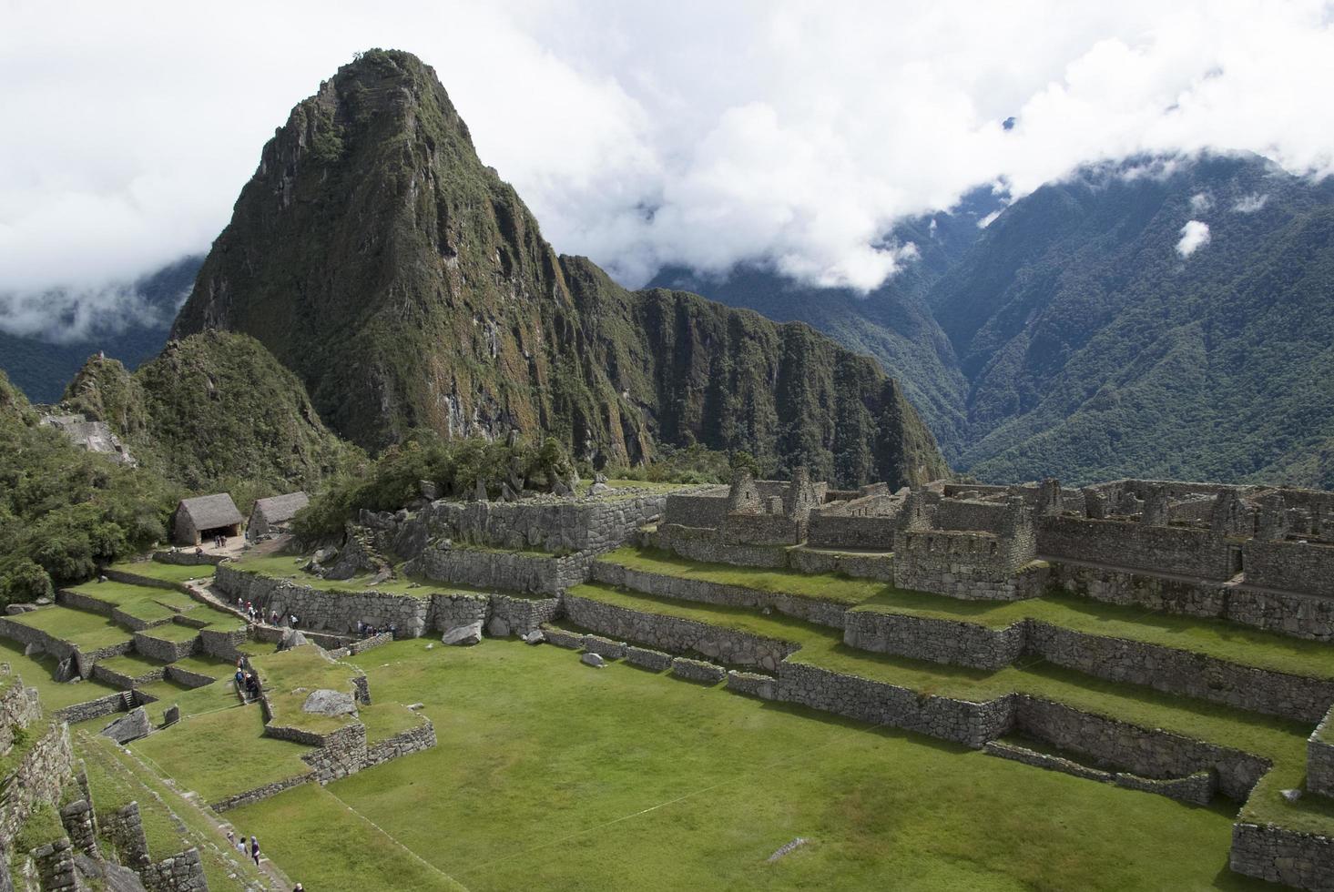machu picchu en peruansk historisk fristad 1981 och en UNESCO-världsarvslista 1983 foto