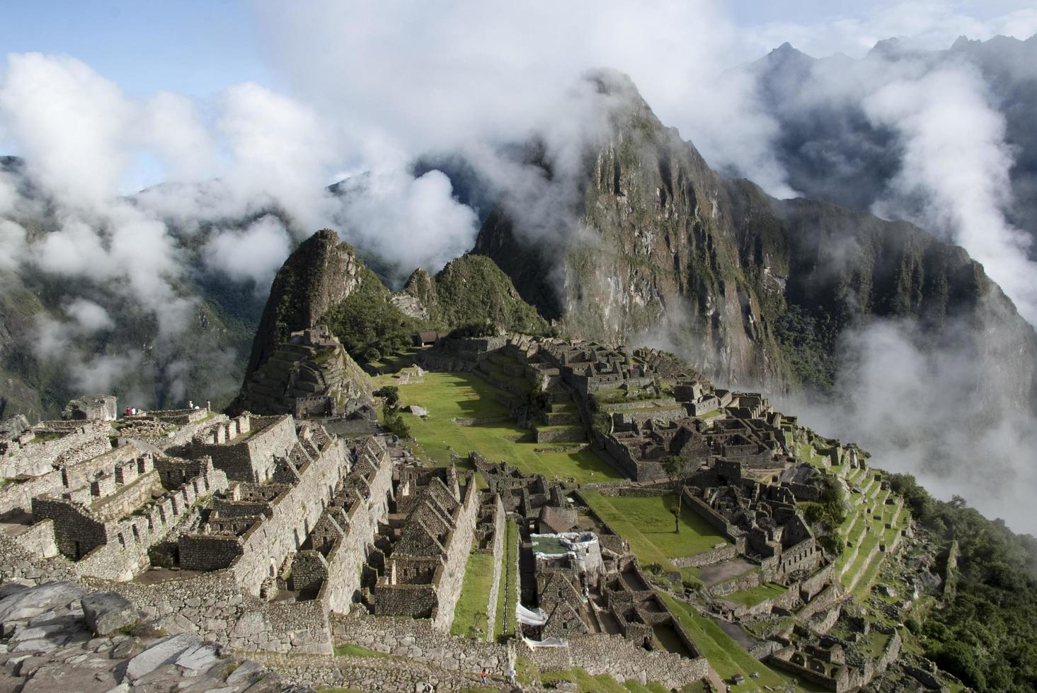 machu picchu en peruansk historisk fristad 1981 och en UNESCO-världsarvslista 1983 foto