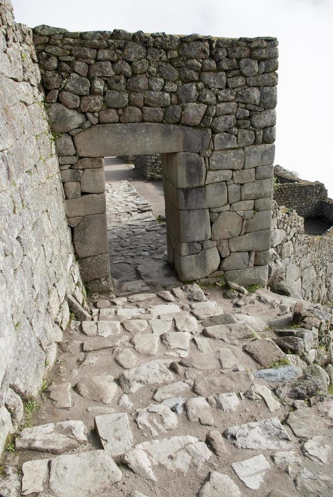 machu picchu en peruansk historisk fristad 1981 och en UNESCO-världsarvslista 1983 foto