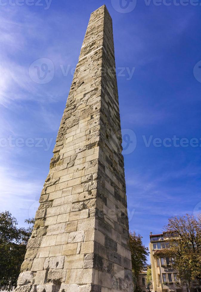 konstantin obelisk i istanbul kalkon foto