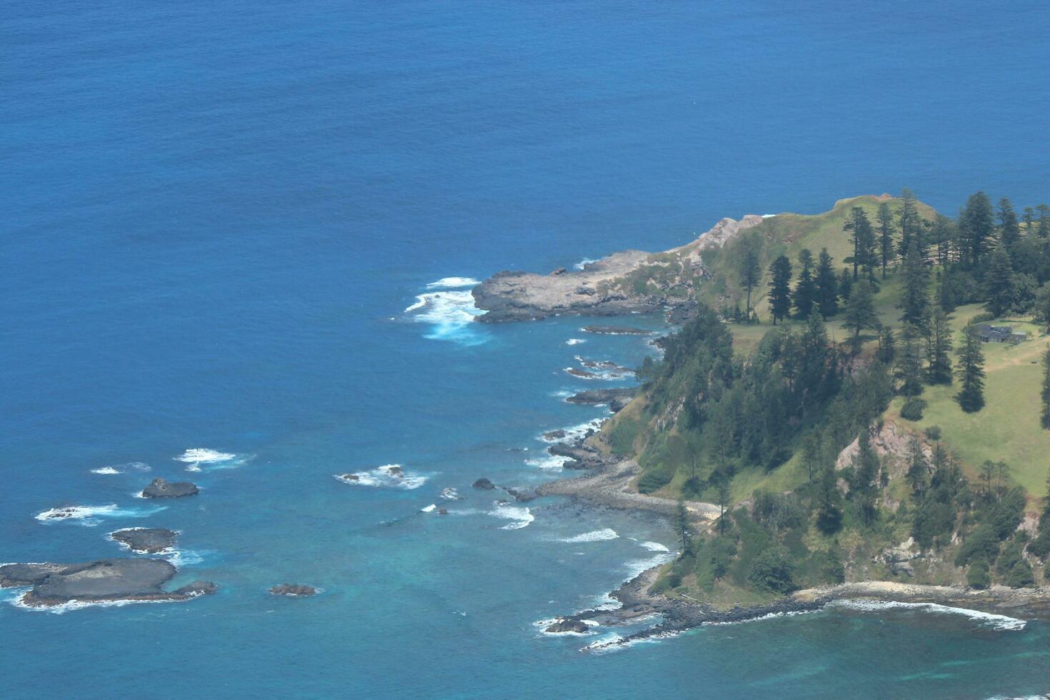 norfolk ö landskap, Australien foto