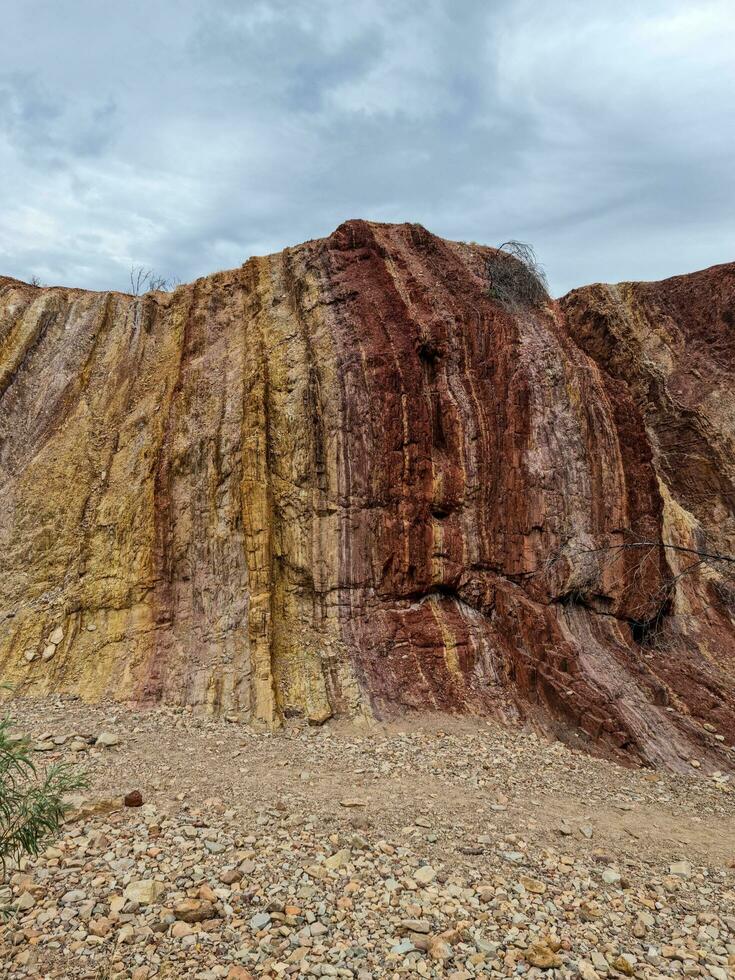 ockra gropar, nordlig territorium Australien foto