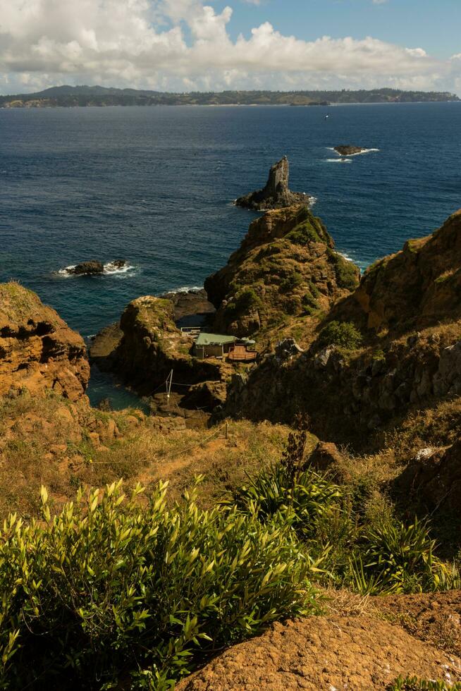 norfolk ö landskap, Australien foto