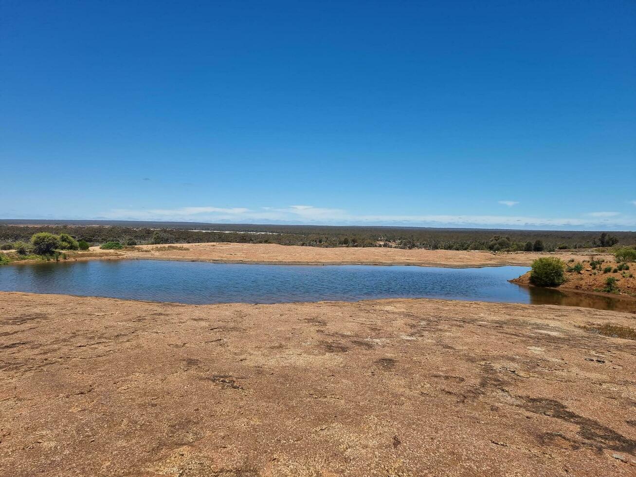 ny man stenar, Västra Australien foto