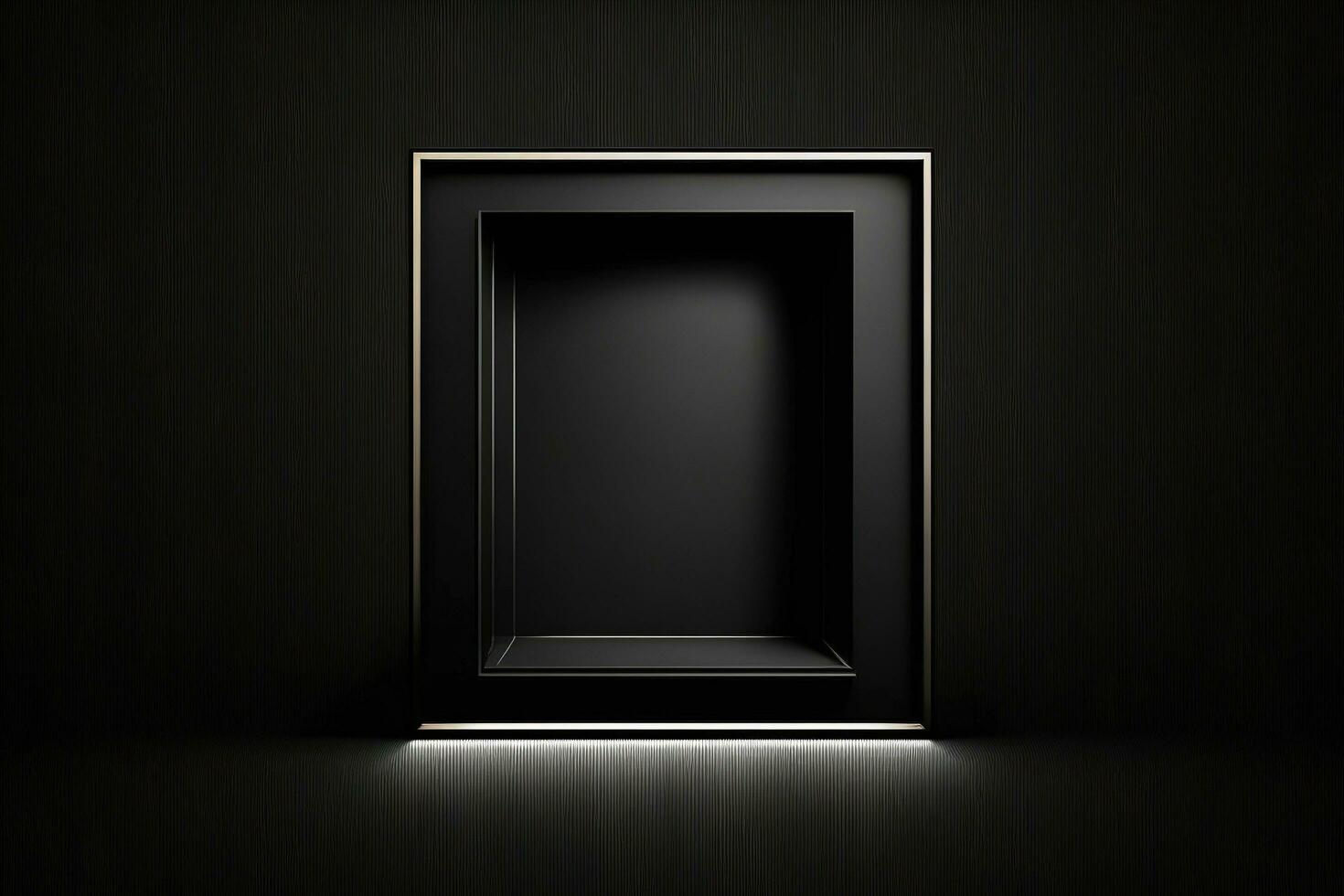 en lyx modern mörk bakgrund i de form av en rektangel, genererad förbi ai foto