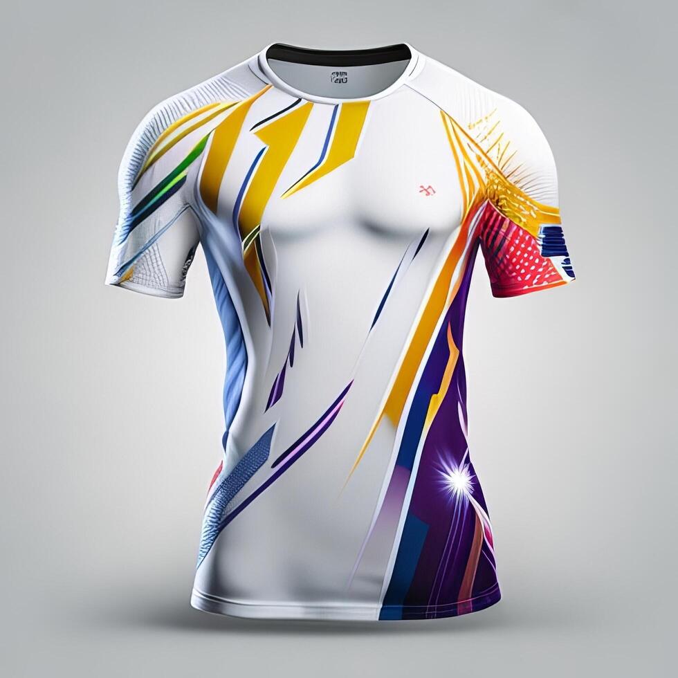 trendig pojke jersey design, generativ ai foto