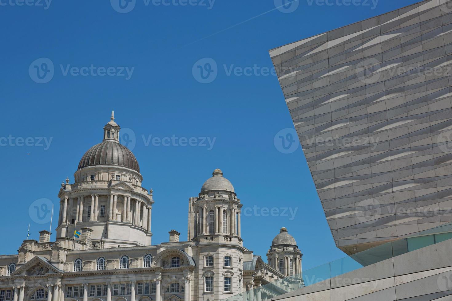 port of liverpool building eller dock office, liverpool, Storbritannien foto