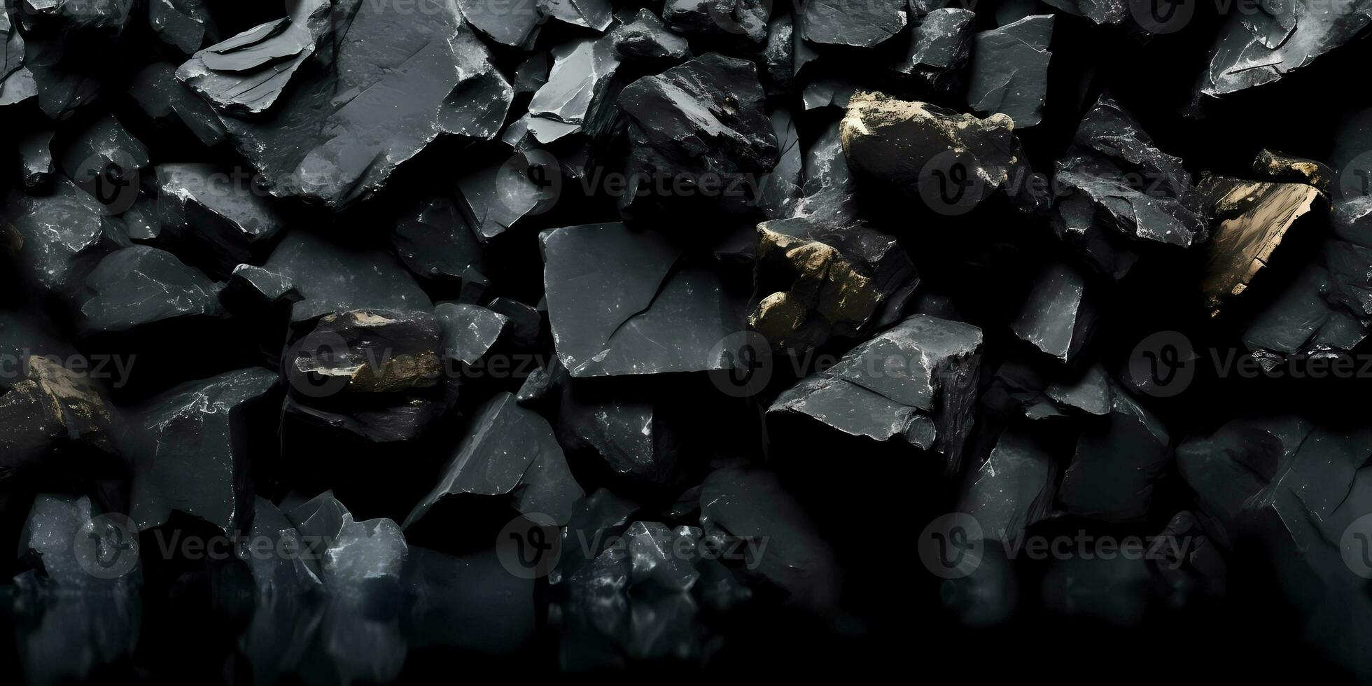 kol svart textur mörk bakgrund, geologi tema, ai genererad foto