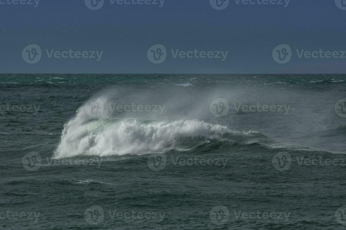 vågor i de hav, patagonien foto