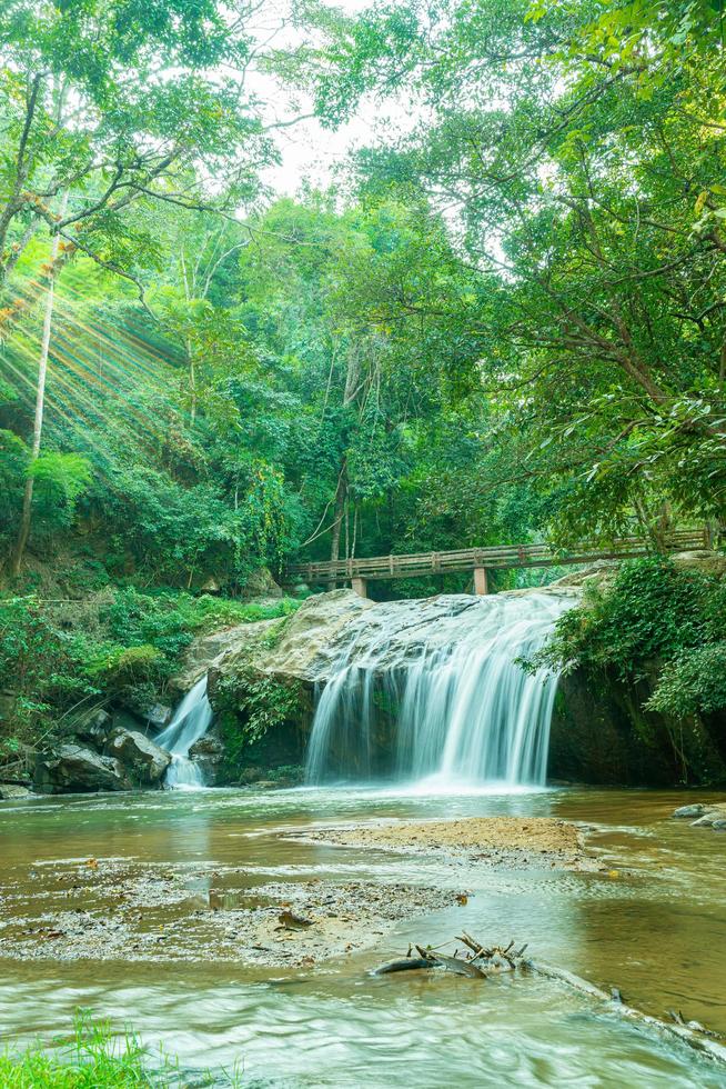 mae sa vattenfall i Thailand foto