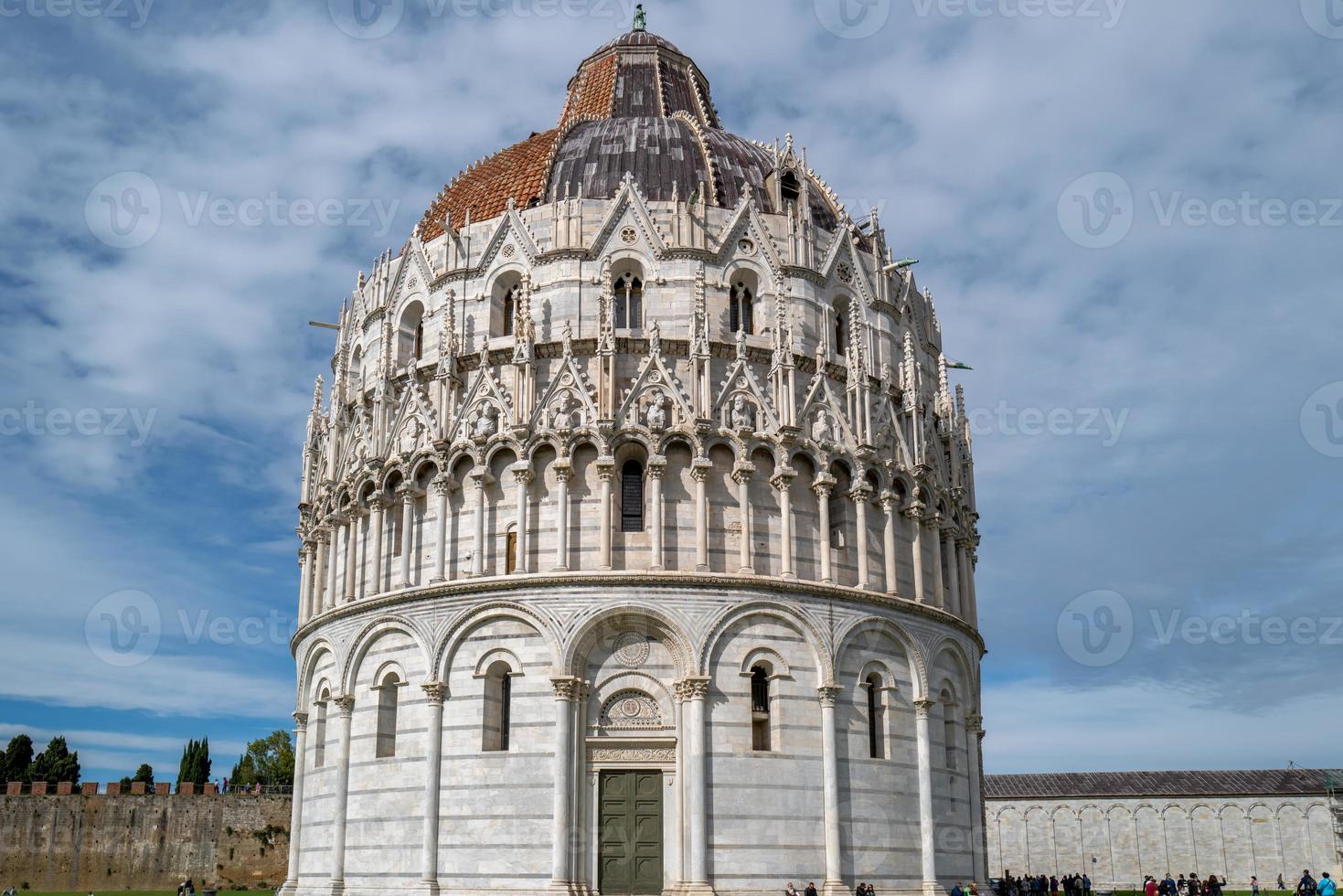 dopkapellet San Giovanni i Pisa i Italien foto