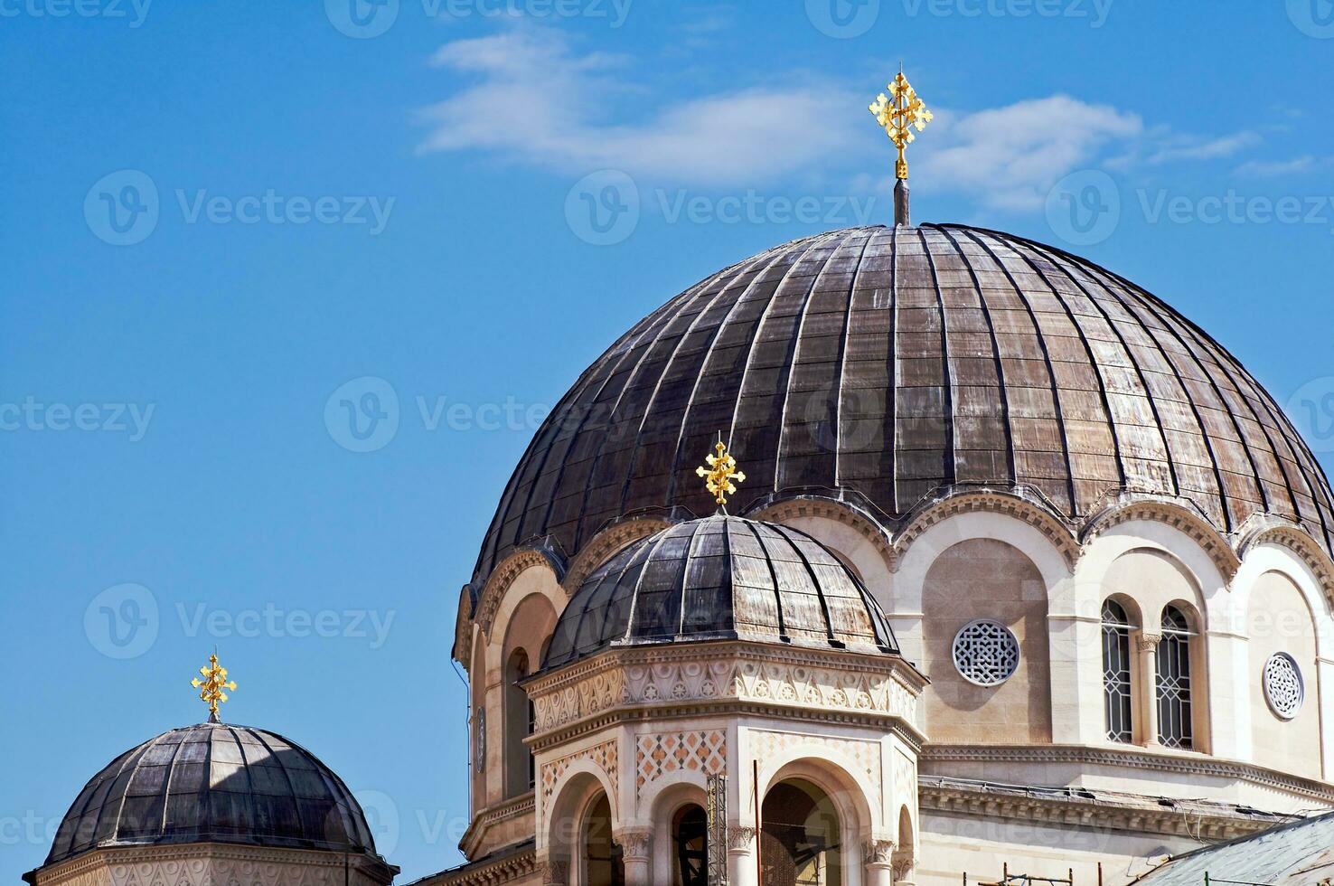 kupoler av en kyrka foto