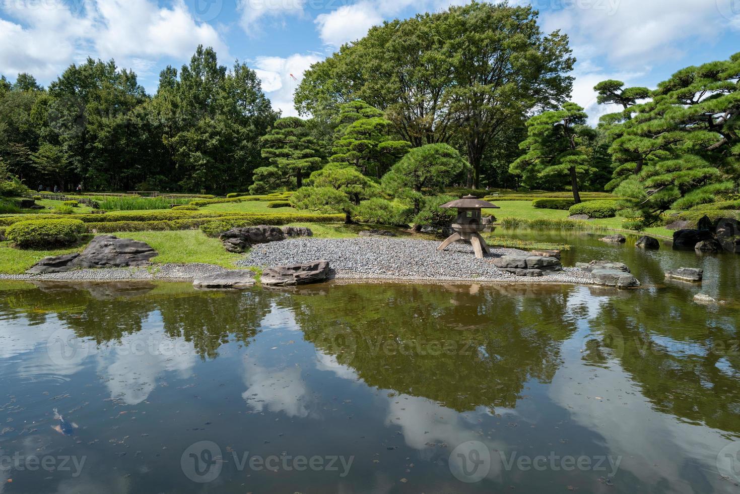 parkera nära kejsarpalatset i tokyo foto