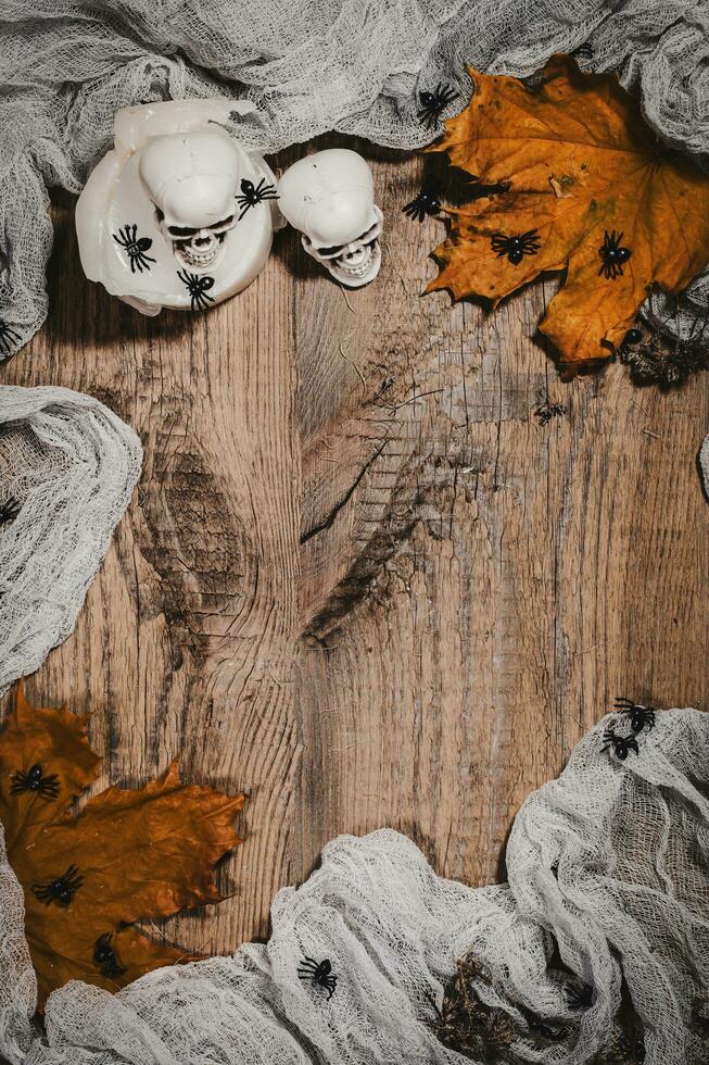 halloween bakgrund. öppnad bok av förlåtelse. foto