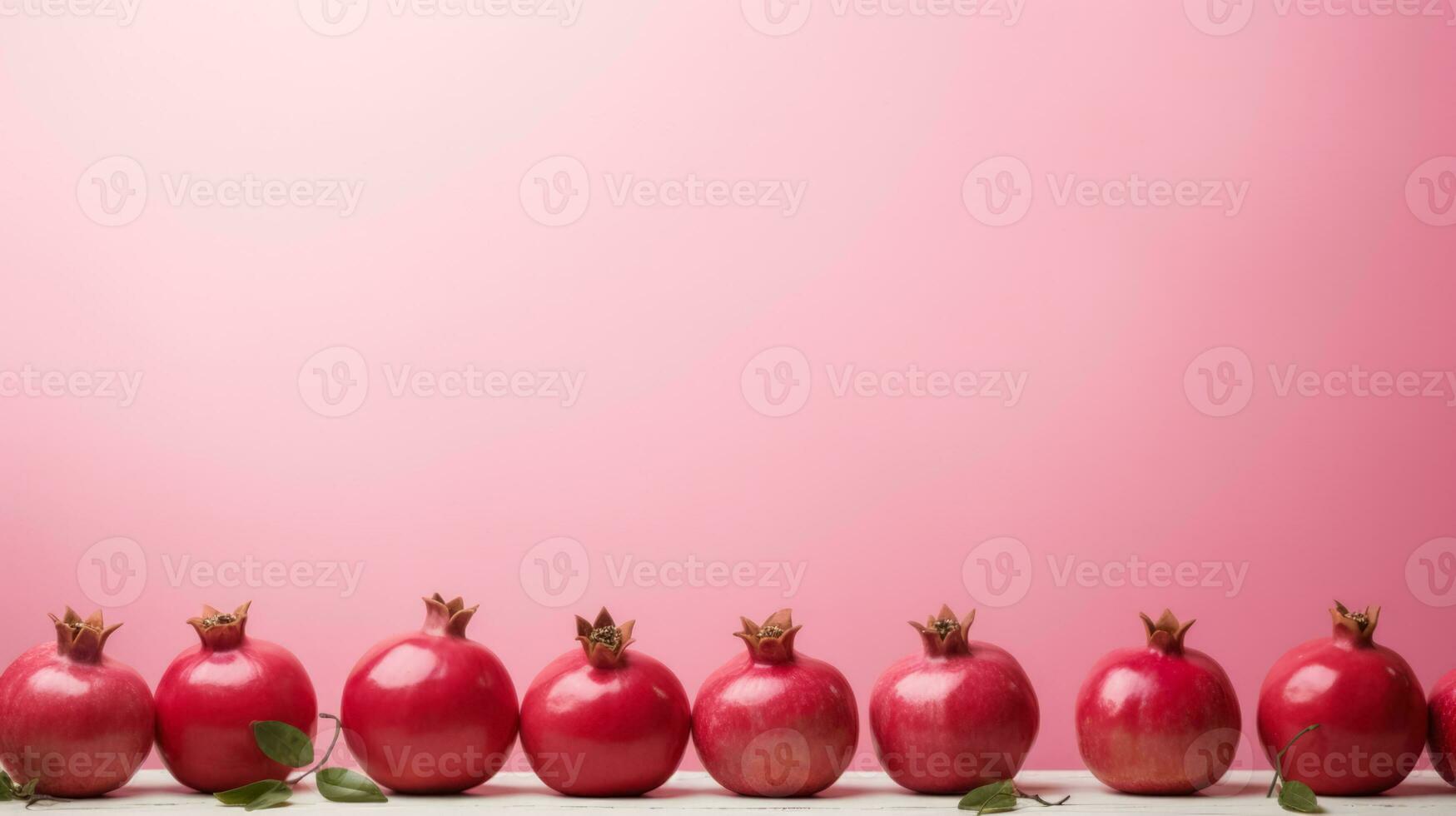 overkligt minimalism bakgrund med granatäpplen foto