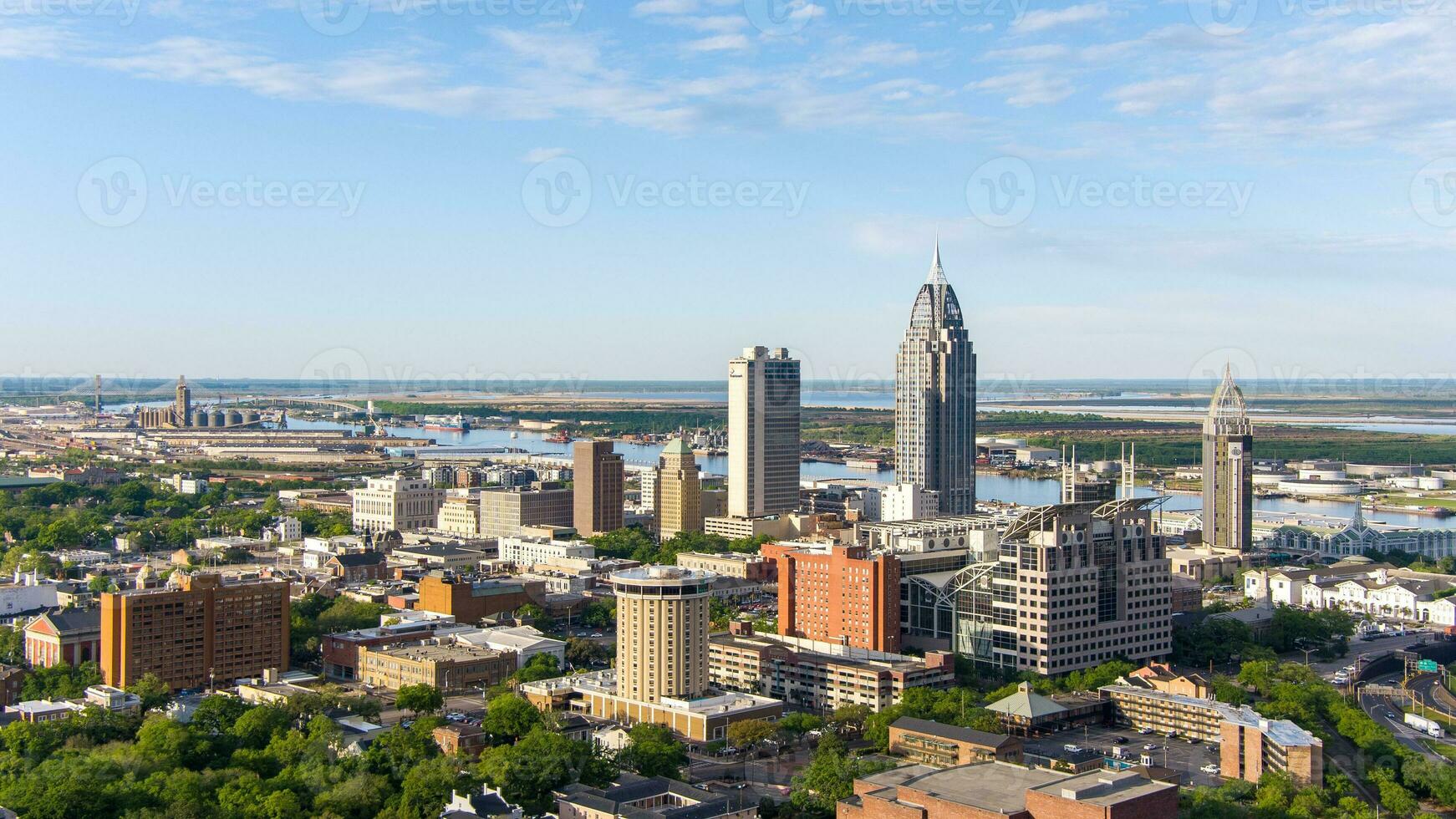 stadens centrum mobil, alabama foto