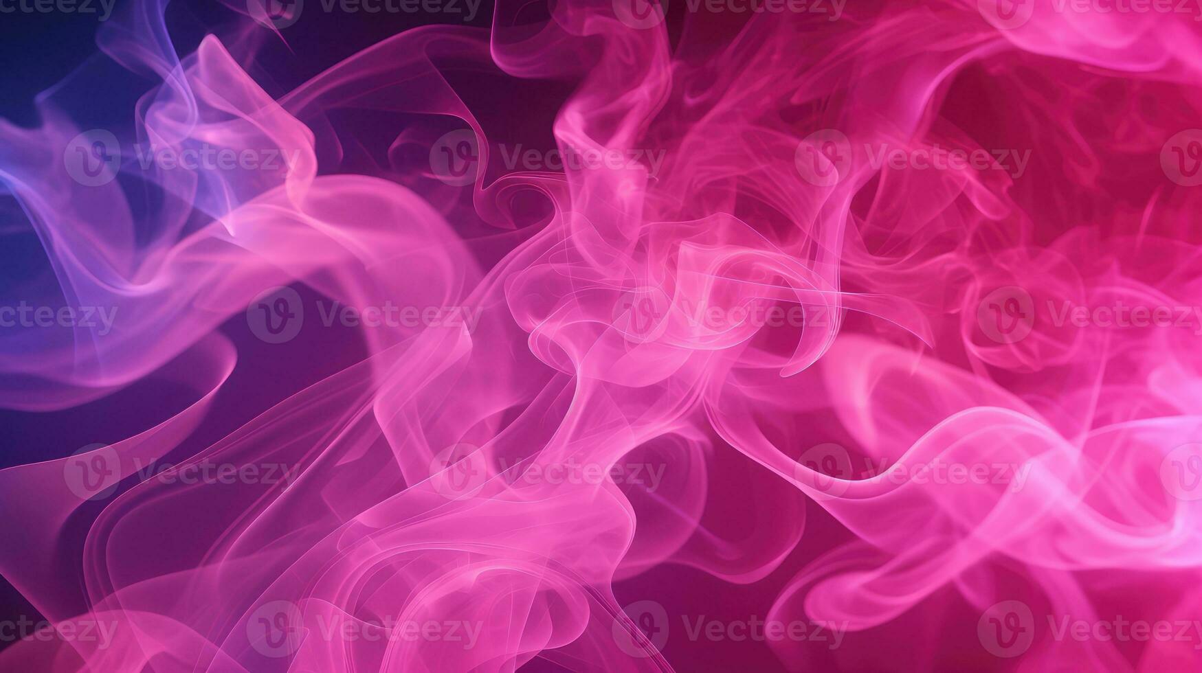 neon rosa rök bakgrund ai genererad foto