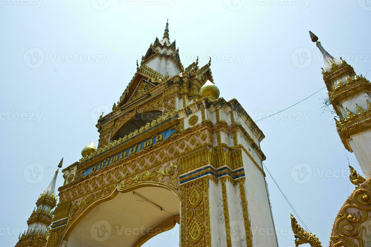 tempel i laos foto