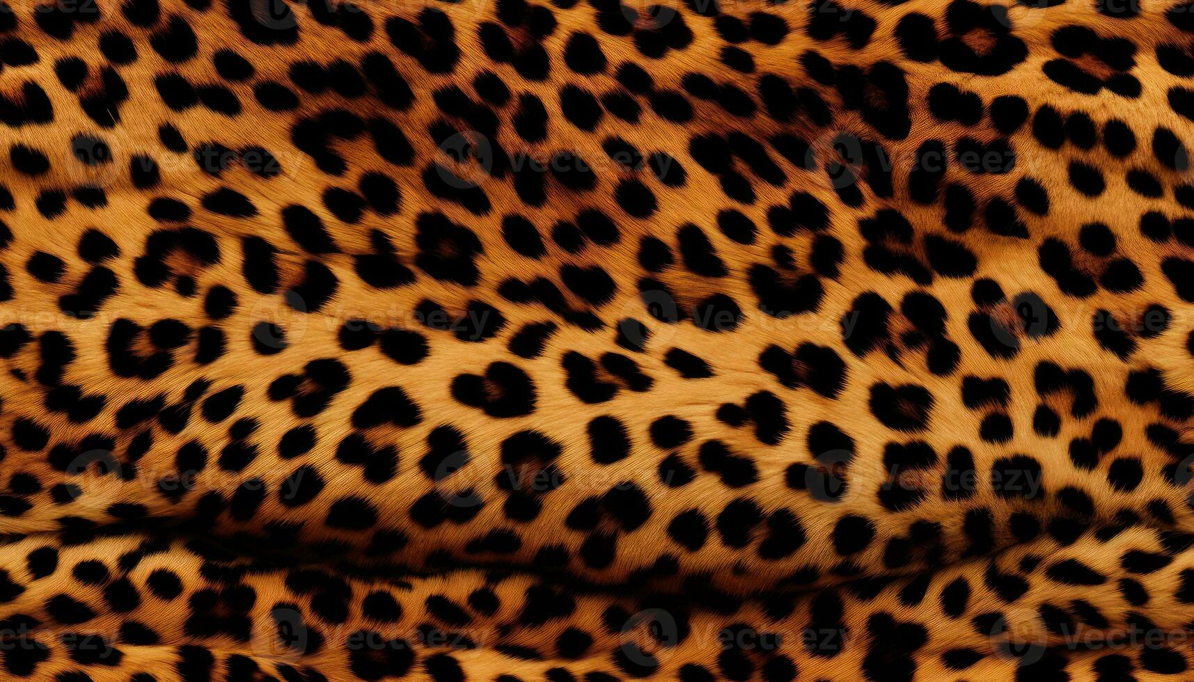 sömlös mönster av leopard päls textur illustration bakgrund. ai genererad foto