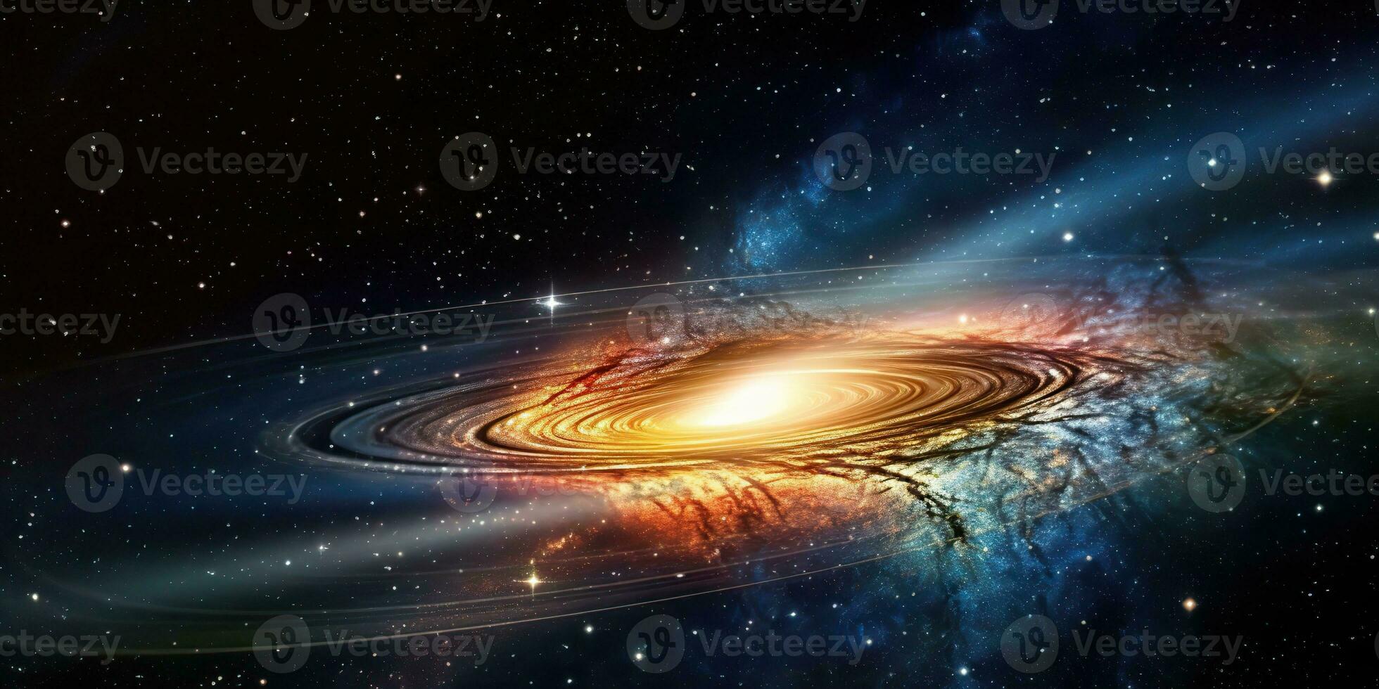 ai genererad. ai generativ. Plats galax universum maskhål. svart tid tunnel teleport yttre mörk kosmos. grafisk konst foto