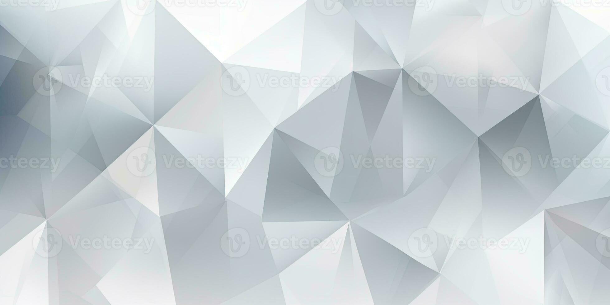 abstrakt grå trianglar bakgrund tillverkad med generativ ai foto