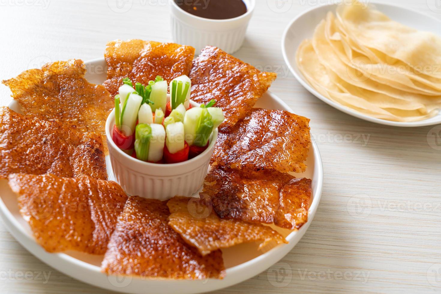 peking duck - kinesisk mat foto