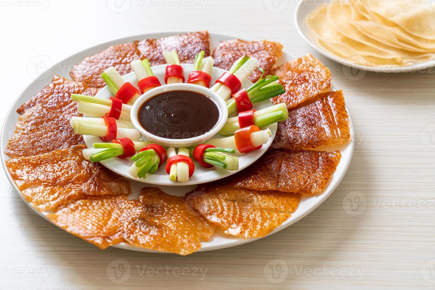 peking duck - kinesisk mat foto