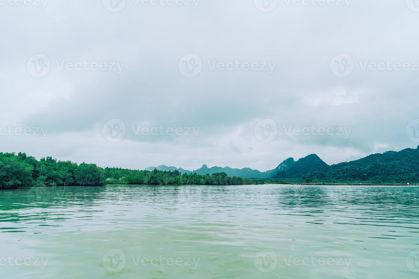 Talet Bay i Khanom, Nakhon Sri Thammarat, Thailand foto