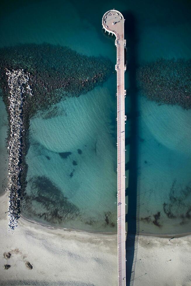 pir av marina di massa Italien foto